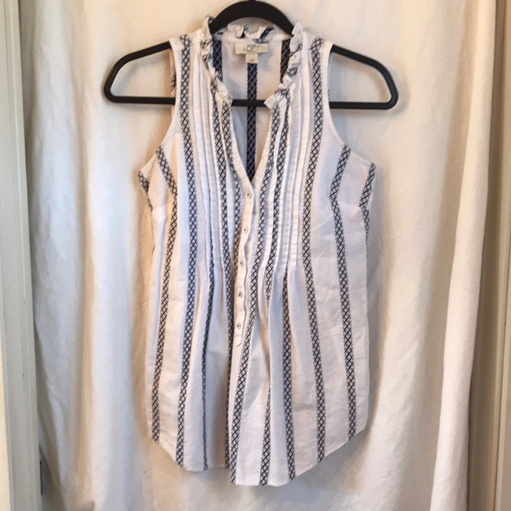 Ann Taylor Loft petites summer top